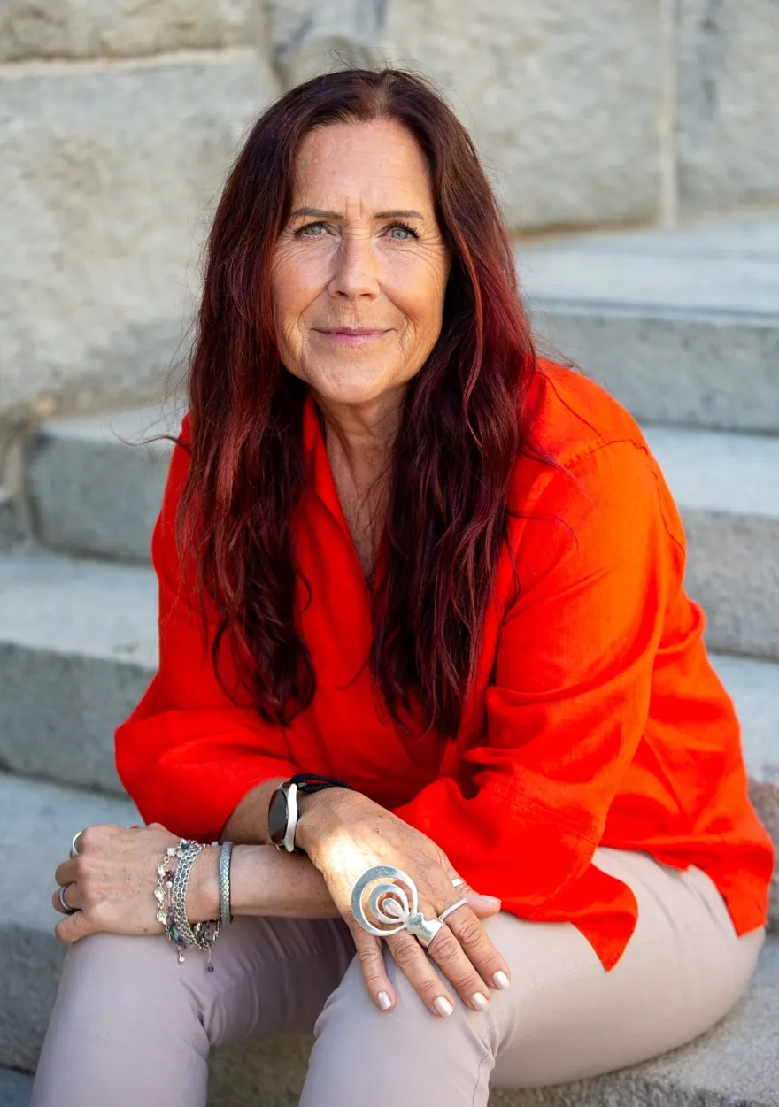 Porträtt av Marie Billebjer, coach och samtalsterapeut
